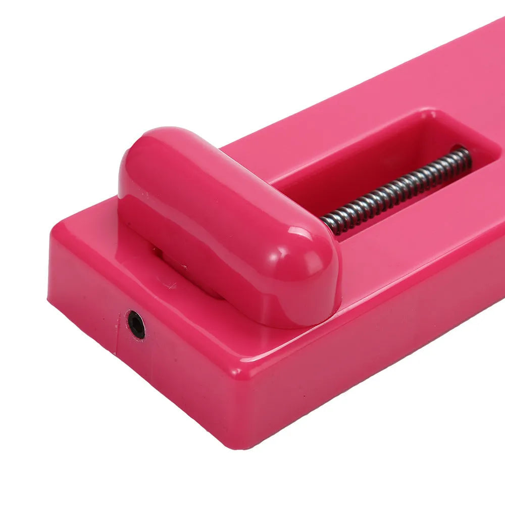 Pink and white ballet foot trainer rotation device for instep muscle strengthening