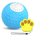 Upgrade remote control cat toy with rolling ball in blue, green, and yellow colour options