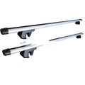 Alloy roof rack crossbars for GM SUV vehicles with 75kg capacity