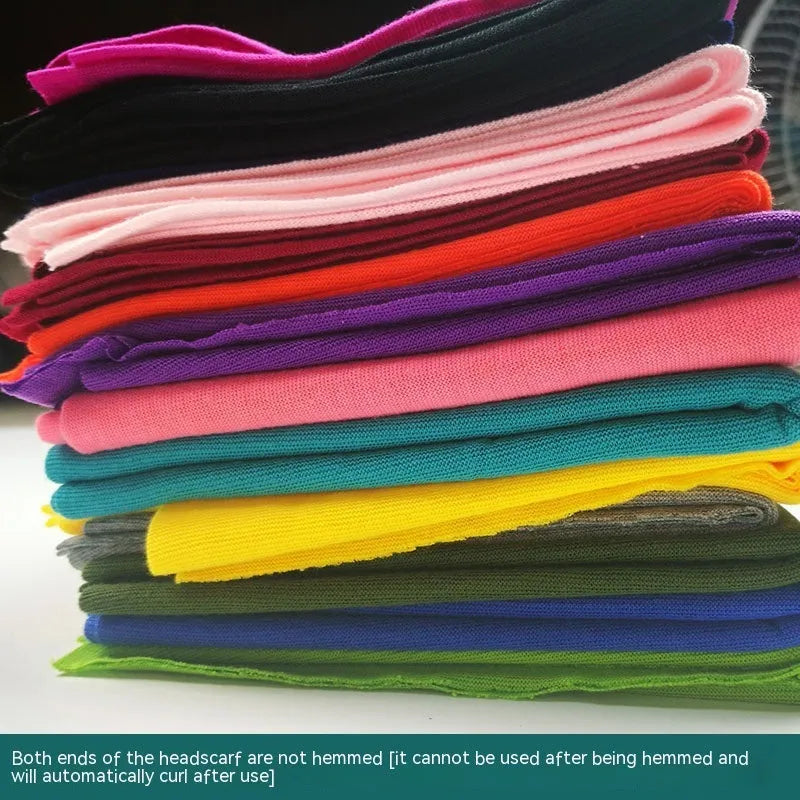 Seamless polyester magic headscarf in multiple colours for outdoor sports