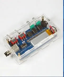 Music Tesla coil driver board with controller and cables for 20cm high-voltage arc displays.