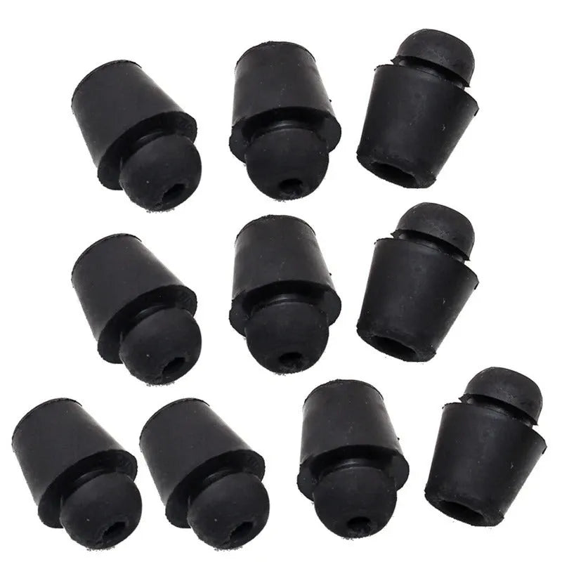 10 automobile rubber buffer clips for shock absorption in car boot buckle systems, X16 colour
