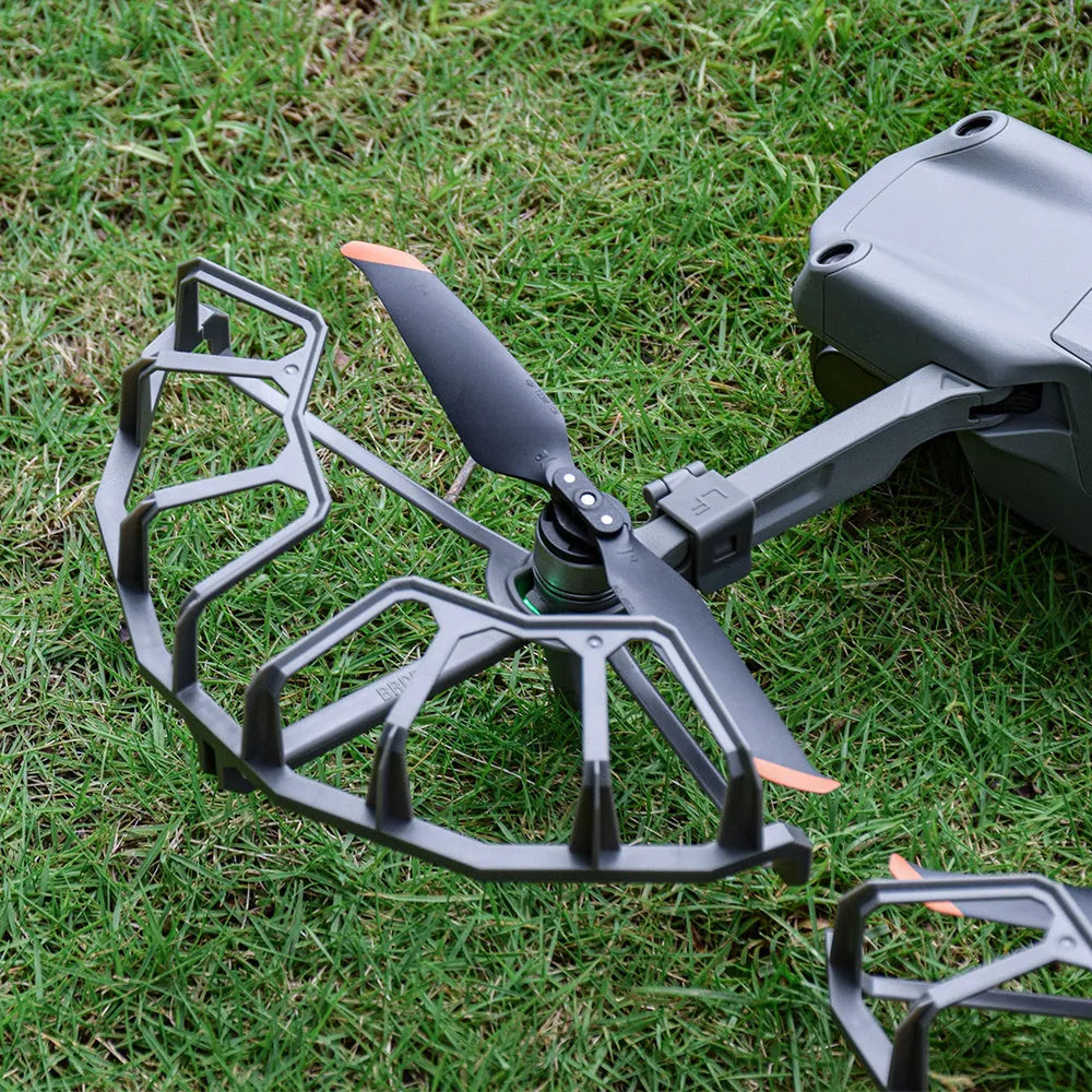 Grey ABS propeller anti-collision protection ring for DJI Mini 2 and DJI Air 2S drones.