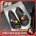 Women's PVC sandals with flower designs and non-slip soles in beige and black colours