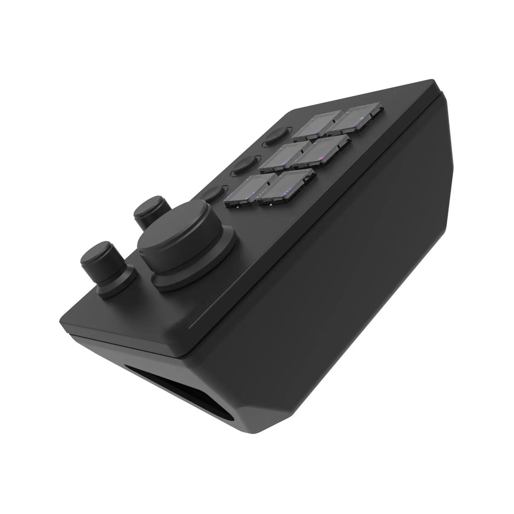 Visual Keyboard N3 black silicone numeric keypad with USB cable on desktop