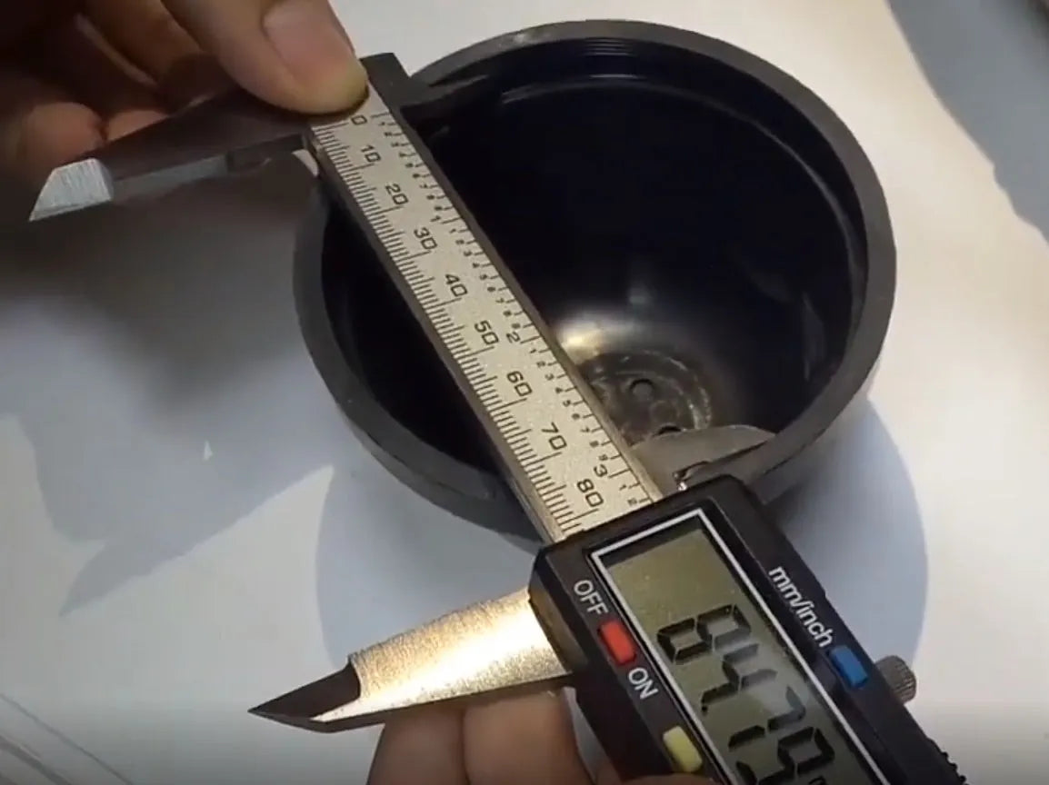 Black silicone 90mm dust cover for General Motors car headlight rear seal protection.