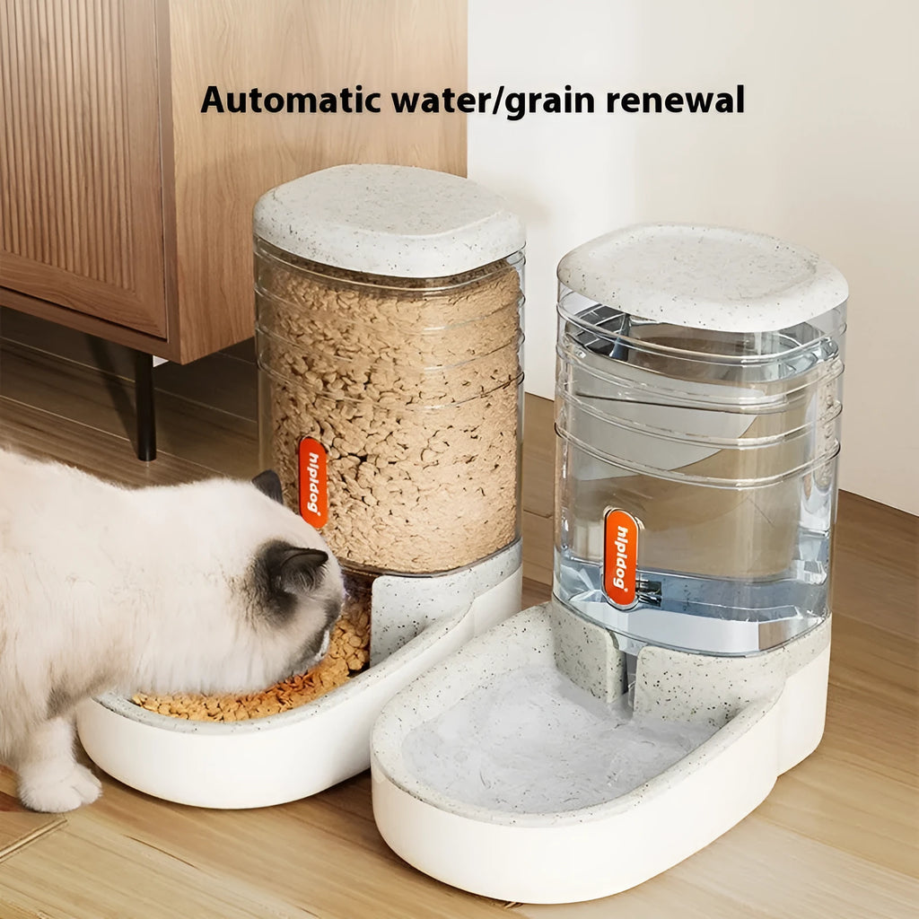 Second-generation 3.8L automatic pet drinker in blue, grey, pink or green colours for dogs and cats