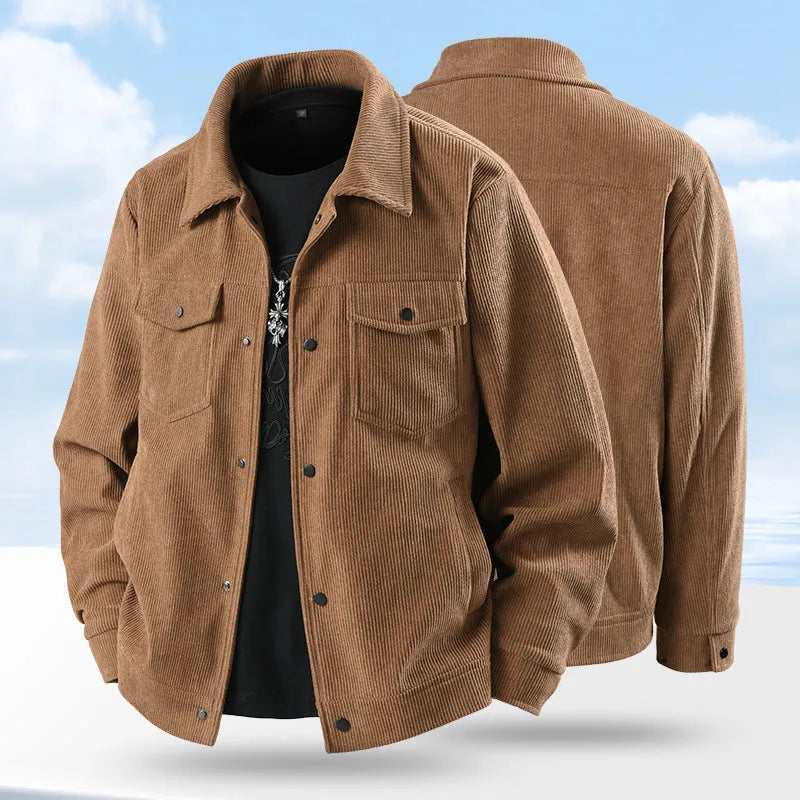 Men's slim fit polyvinyl alcohol fibre coat in black coffee green or white colours