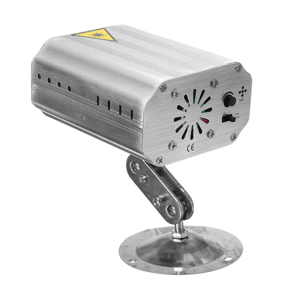 Indoor red and green laser light, JC-24 in-one, 30W, 105x90x52mm, with remote control and power supply