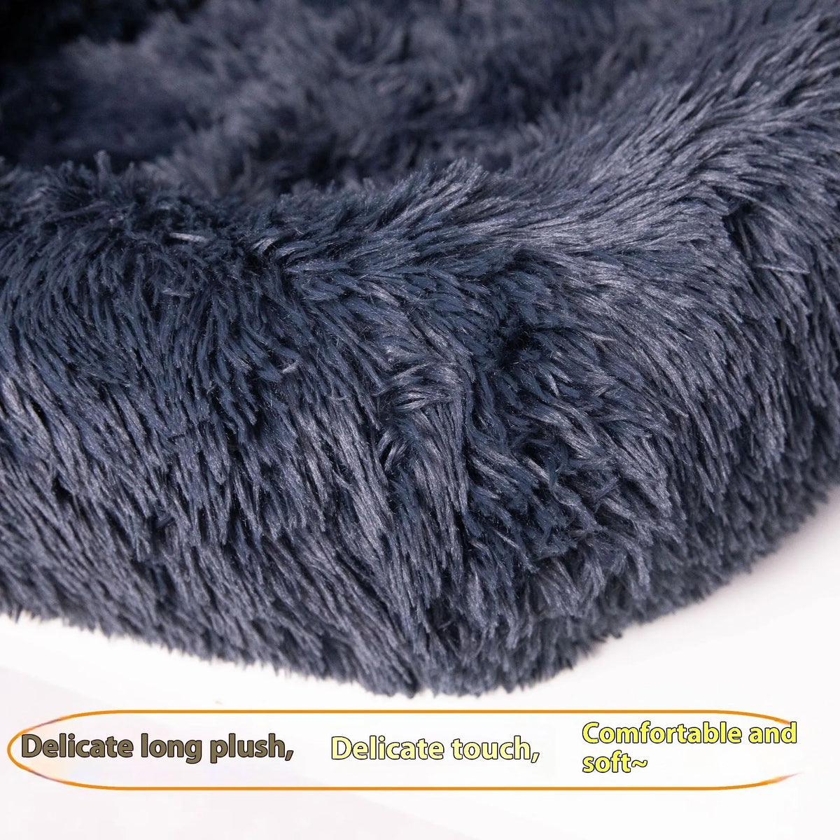 Dark grey and beige thickened cloth pet mat shown on a car seat.