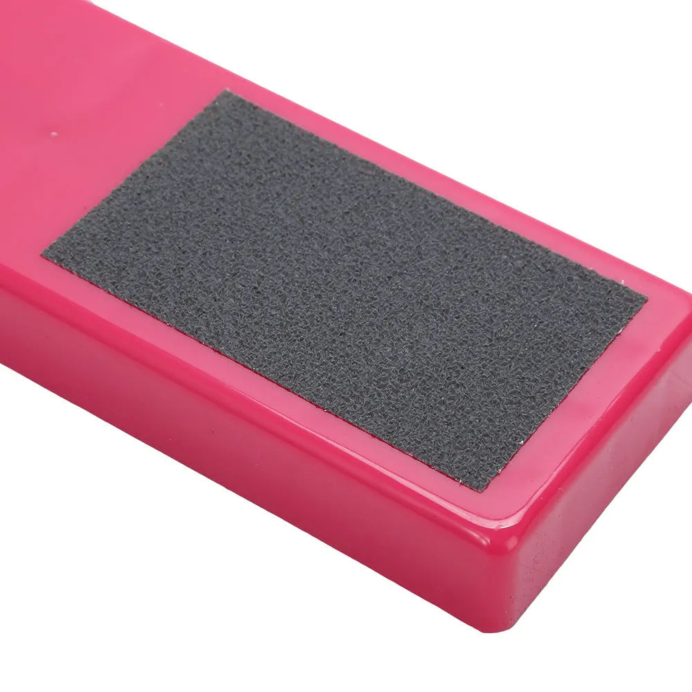 Pink and white ballet foot trainer rotation device for instep muscle strengthening