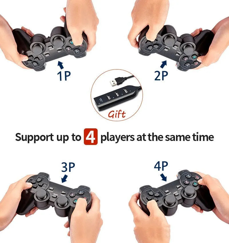 Wired USB game controller for Super ConsoleX with SNES handle design and AC original wired handle colour options