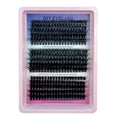 Mixed false eyelash set with five different styles in compact 13.7cm box
