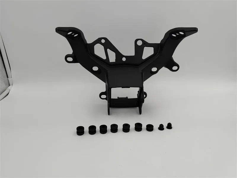 Black heavy aluminium headlight bracket for BMW S1000RR 09-18