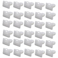 D318 automotive plastic clips pack of 60 PA66 plastic nails for car interior trim