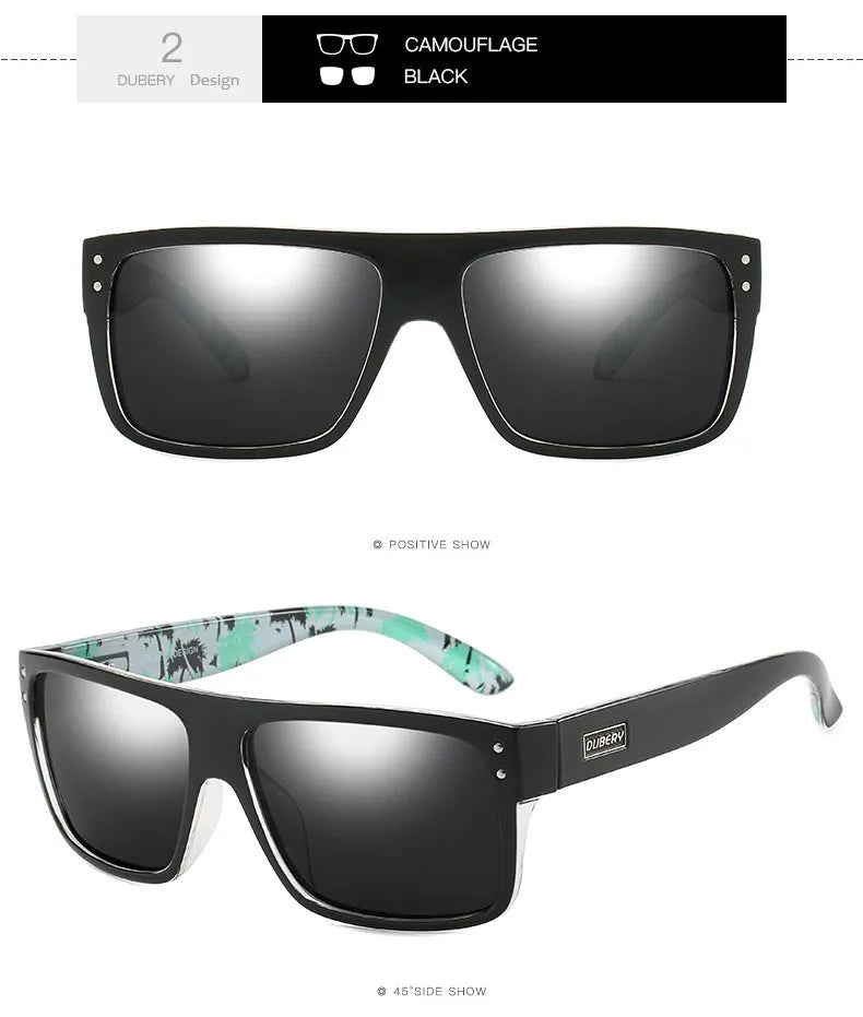 Polarized sports sunglasses with TAC lens, universal style, shown in one of eight colours