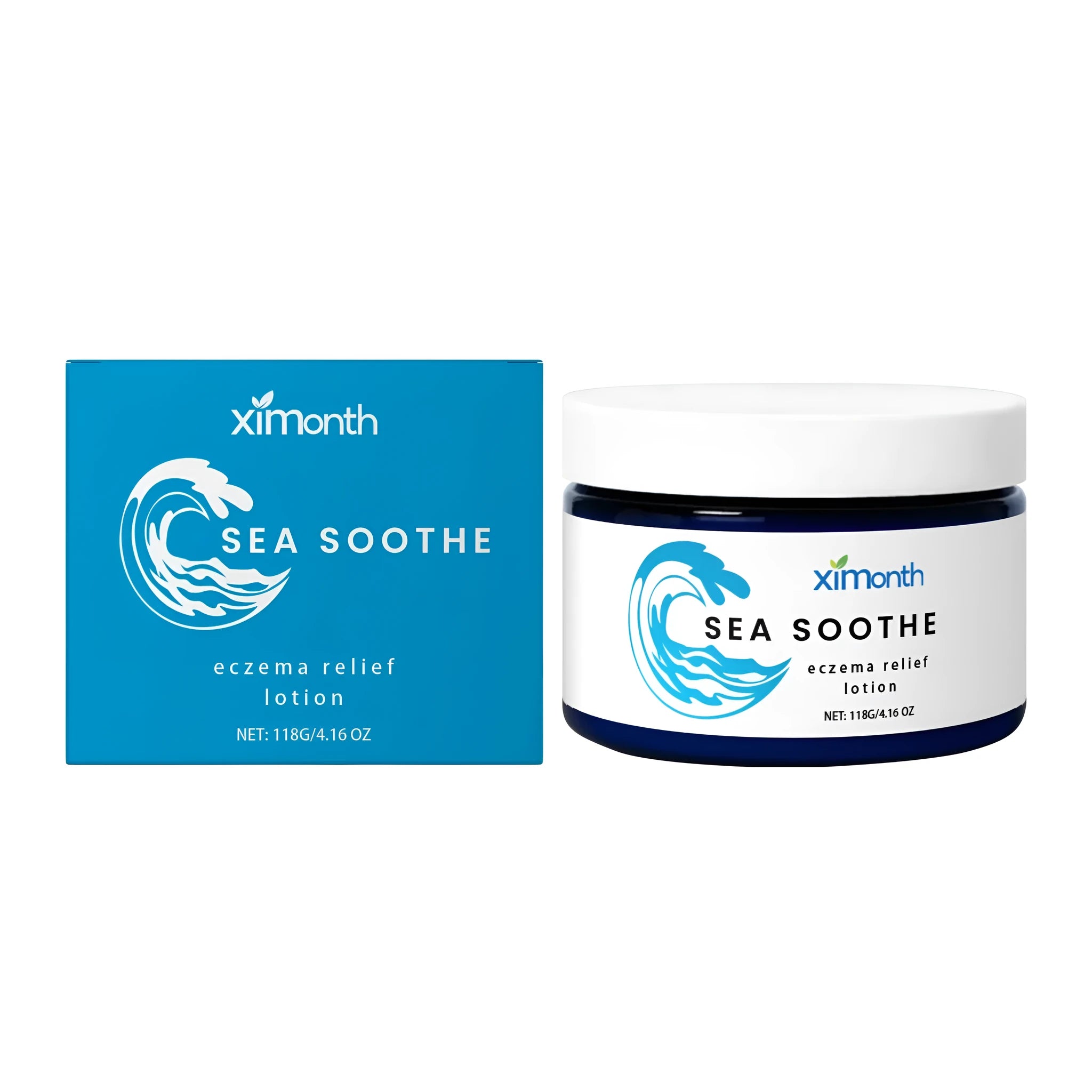 118g container of barrier repair cream with mint leaves and shea butter for facial hydration