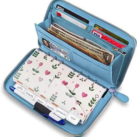 PU leather anti-theft RFID blocking card holder wallet in multiple solid colours
