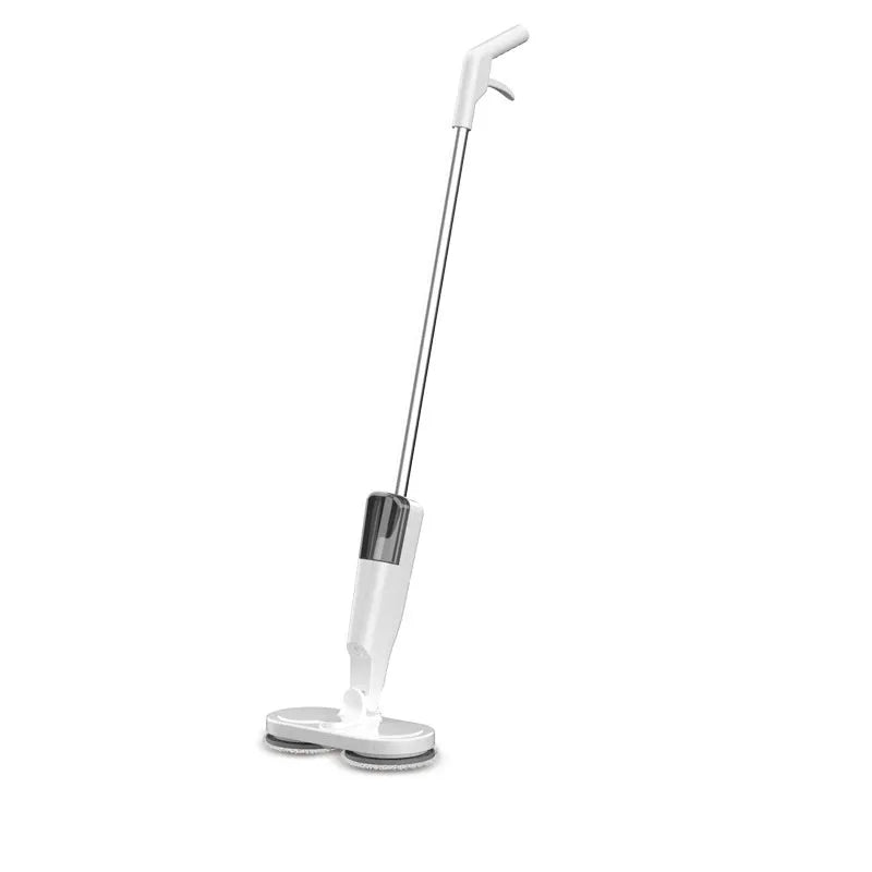 S5 Green robotic floor cleaner with sweeping brushes and water tank for mopping functions.