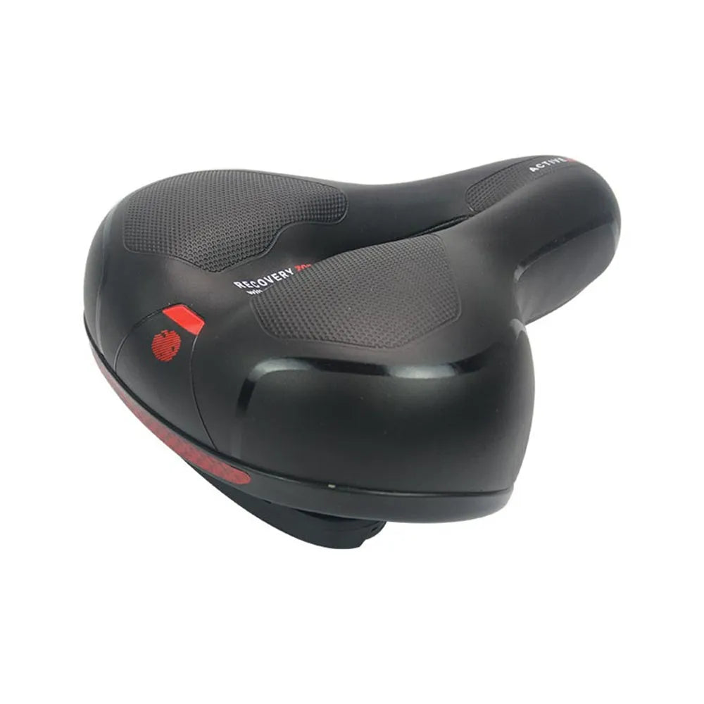 Bicycle cushion with waterproof cover and repair tools including wrench and tire patches