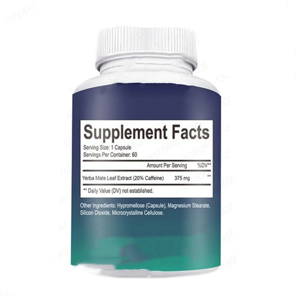 Bottle containing 60 vitamin capsules for dietary supplementation with normal temperature storage