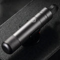 Gun grey aluminium alloy car safety hammer with seatbelt cutter, 87mm long