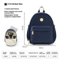 Green polyester shoulder camera bag for women with a detachable iPad compartment on a curve belt.