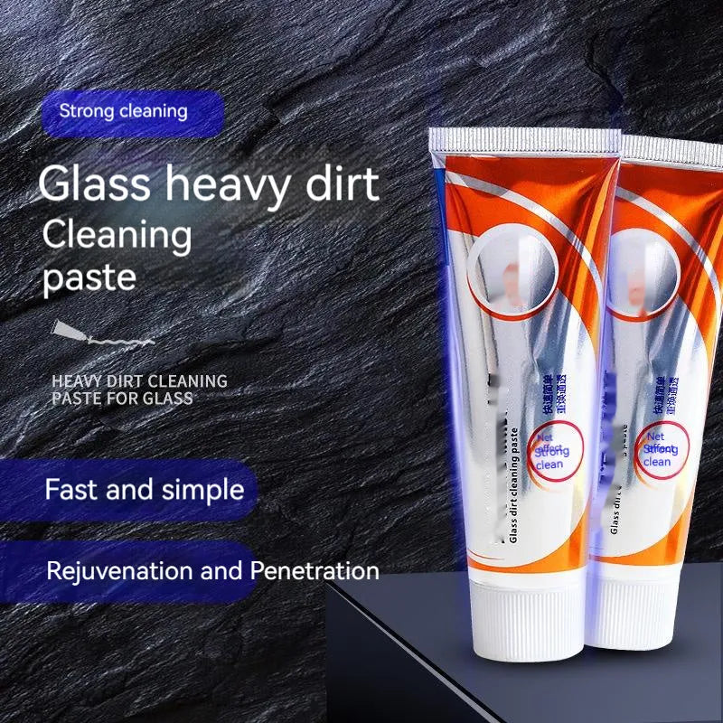 65ml white bottle of car windshield cleaning paste for oil stain removal
