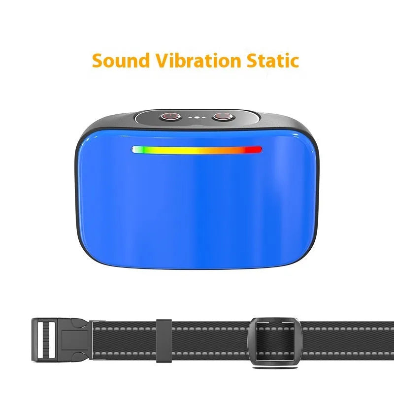 Automatic voice control bark stopper plastic dual mode 4-speed sensitivity dog training device