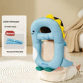 Cartoon character baby anti-collision pillow with EPS foam bead filling for toddler fall protection