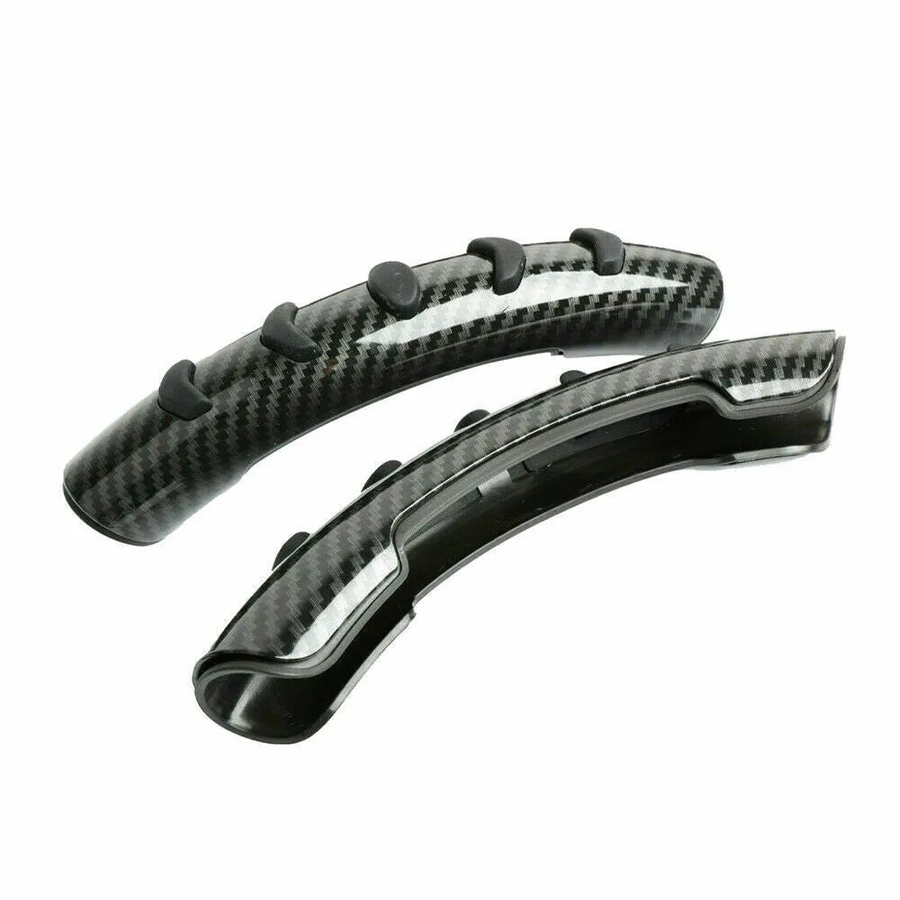 Fibre steering wheel anti-skid sleeve in carbon fibre black colour with 38cm diameter