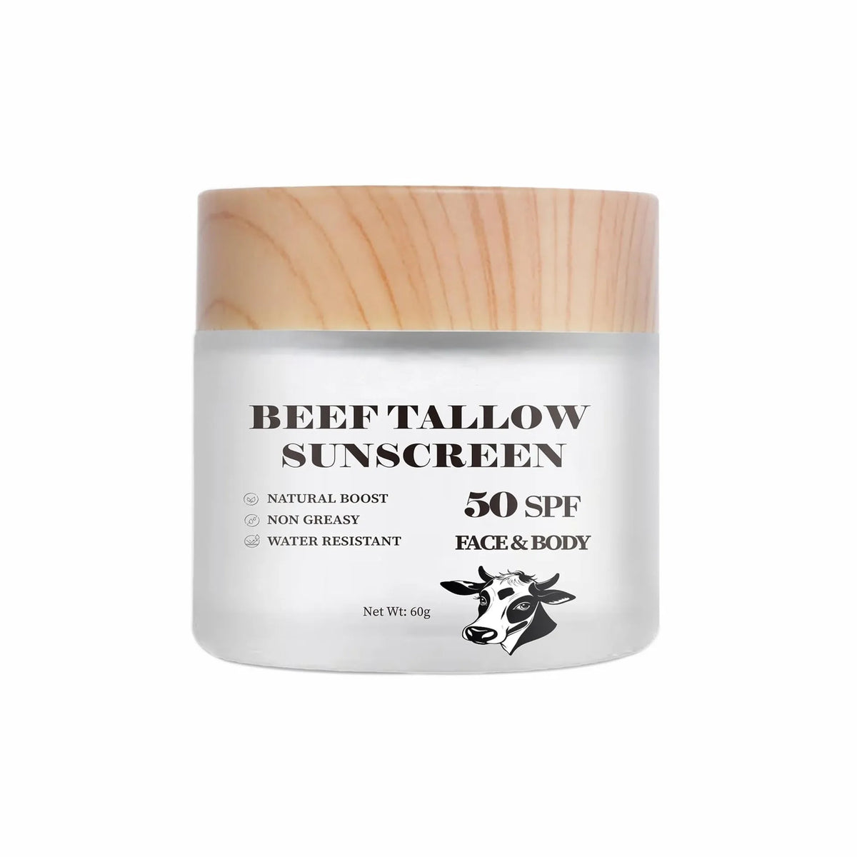60g tube of beef tallow protective cream for waterproof skin barrier