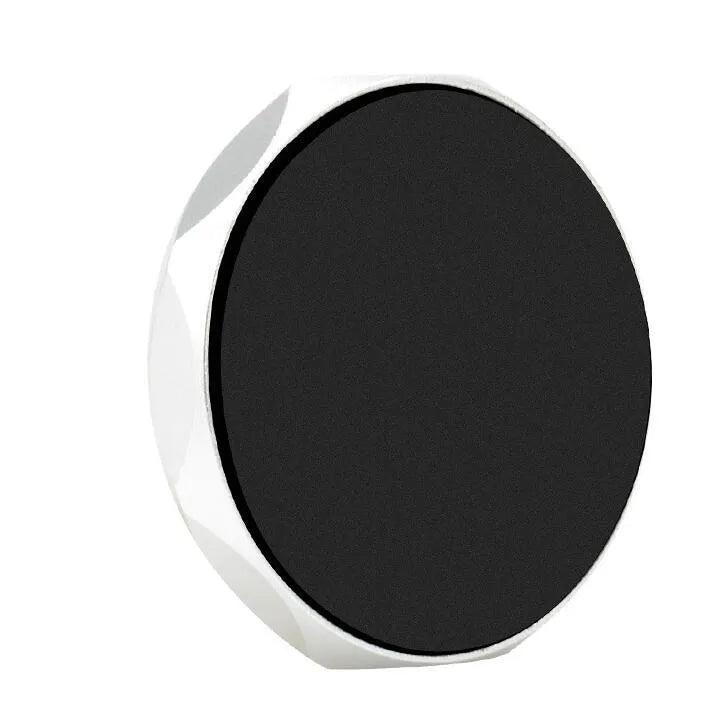 Magnetic car air vent phone holder in black, diamond gold, rose gold and silver, no glue, one-handed use