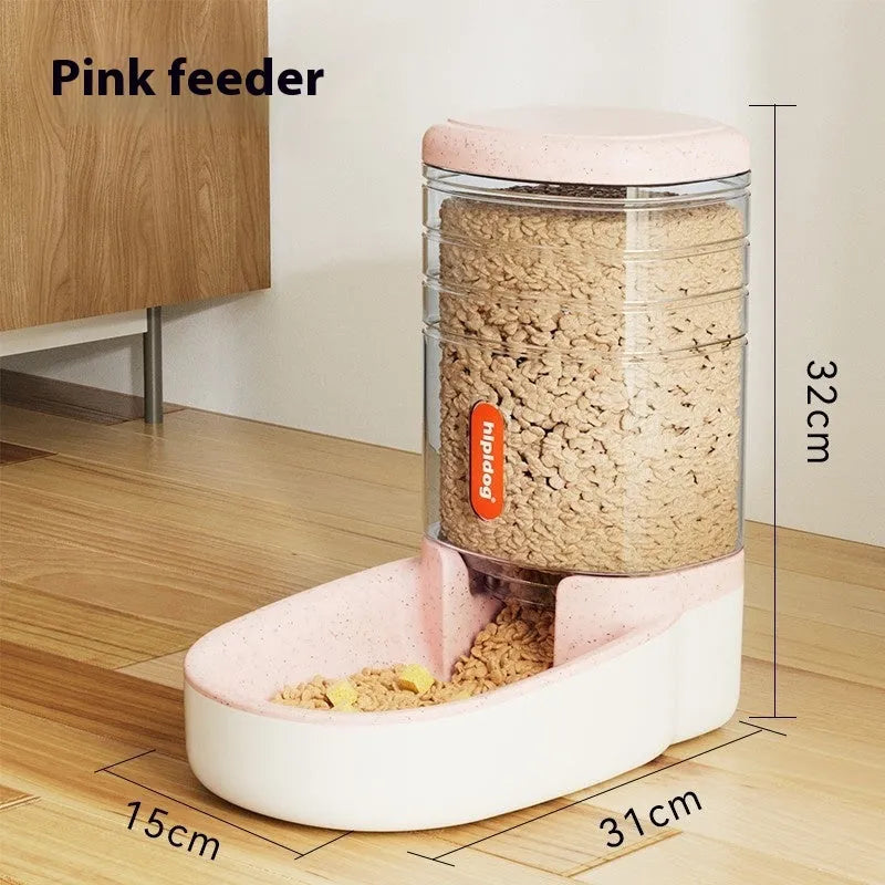 Second-generation 3.8L automatic pet drinker in blue, grey, pink or green colours for dogs and cats