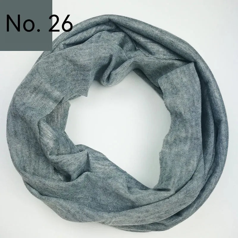 Seamless polyester magic headscarf in multiple colours for outdoor sports