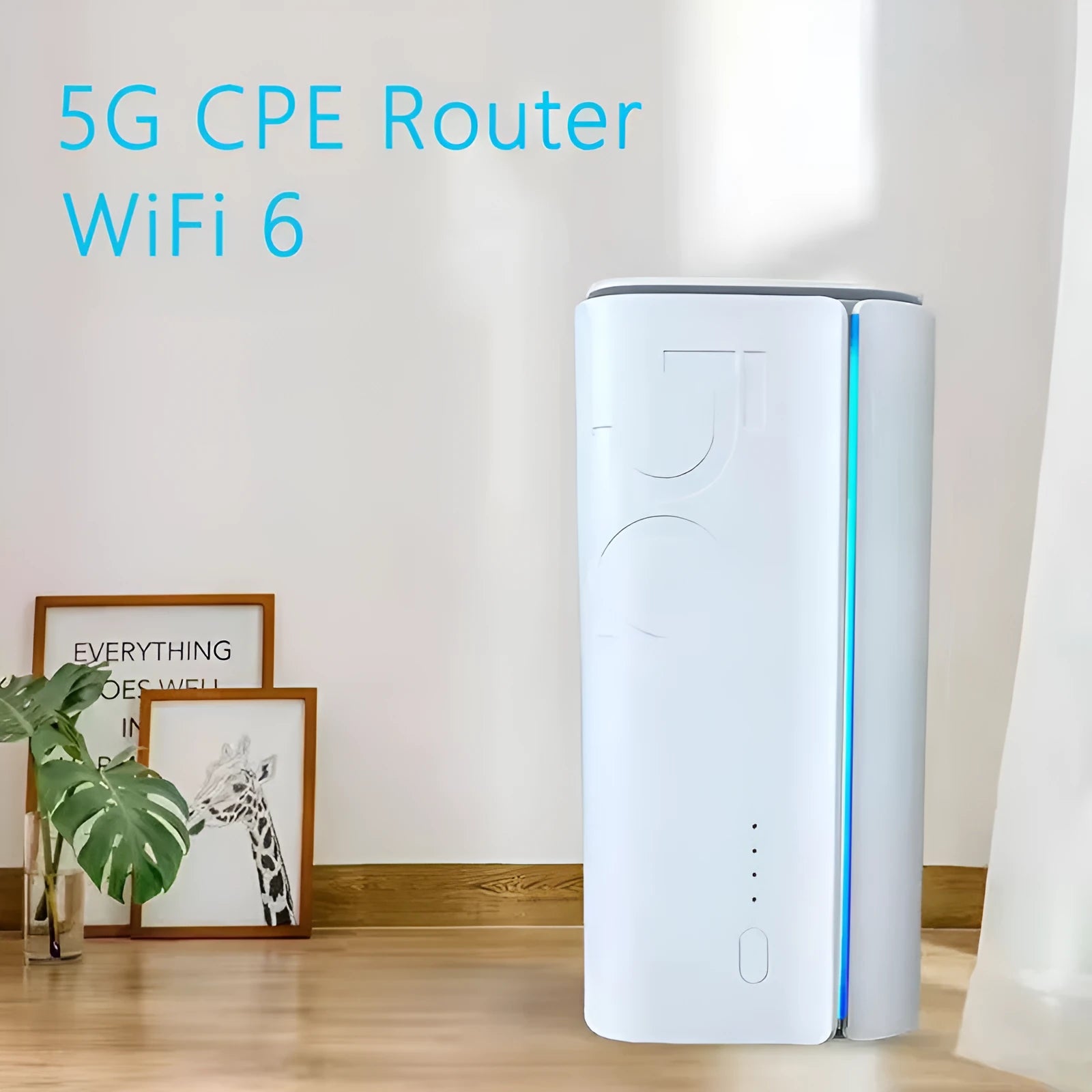 Compact 4G CPE wireless router with Qualcomm or Zhanrui chipset, 51mm x 30mm x 5mm dimensions