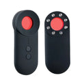 Black GPS and camera detector with compact rectangular design showing Micro USB charging port