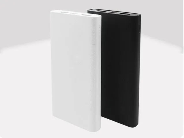 Graphene heating clothing power bank, universal USB battery pack with plastic shell and normal button