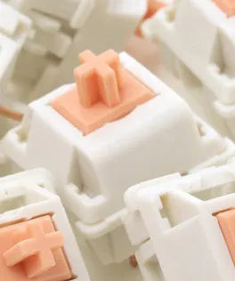 Panda tactile mechanical keyboard switch for DIY keyboard building with 5-pin PCB mounting