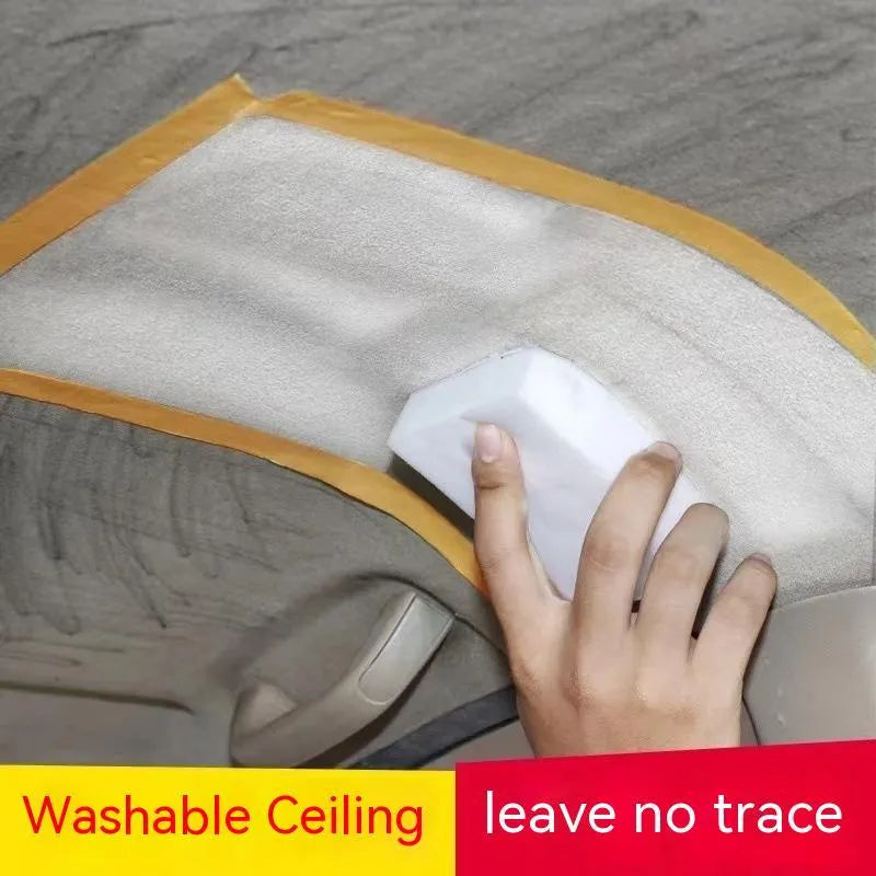 Interior ceiling foam cleaner bottle with herb essence for fabric roof stain removal