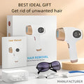 Home-use electric hair removal device with photonic skin rejuvenation and full-body IPL