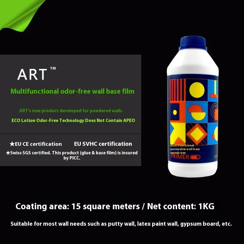3 rolls of glutinous rice wallpaper glue in environmental protection packaging for formaldehyde-free wall sticking