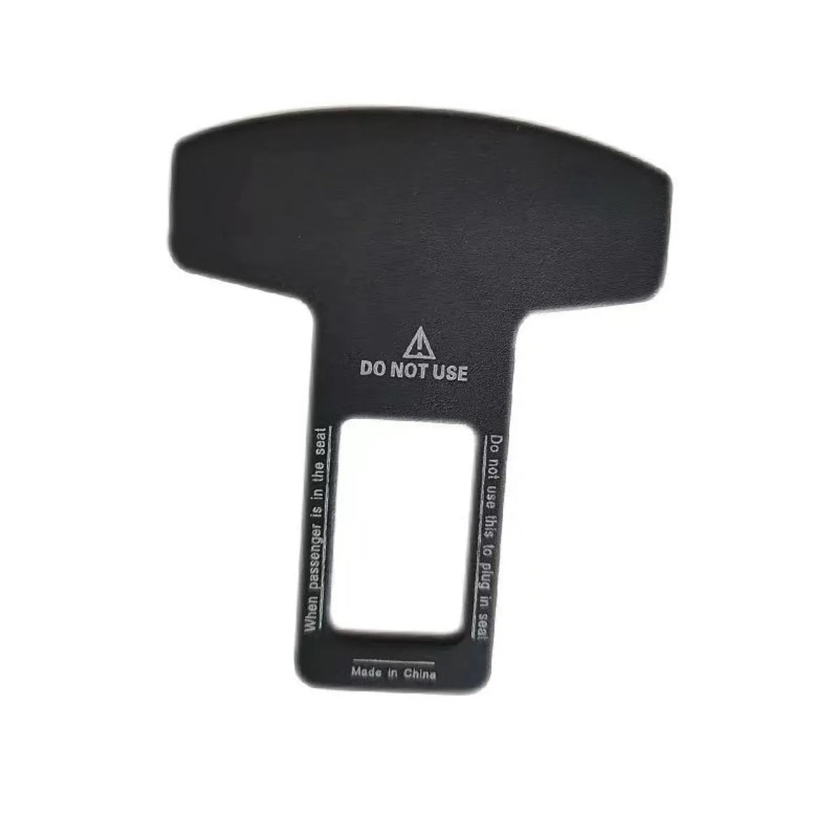 Aluminium alloy lock tongue key chain bottle opener with frosted carbon fibre finish