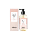 100g bottle of low-sensitivity baby bath lotion for washing and bathing, shown with ingredients oat extract and lactobacillus ferment.