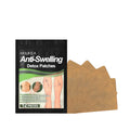 Body soothing patch pack of 12 pieces with non-woven fabric and spunlaced cloth materials