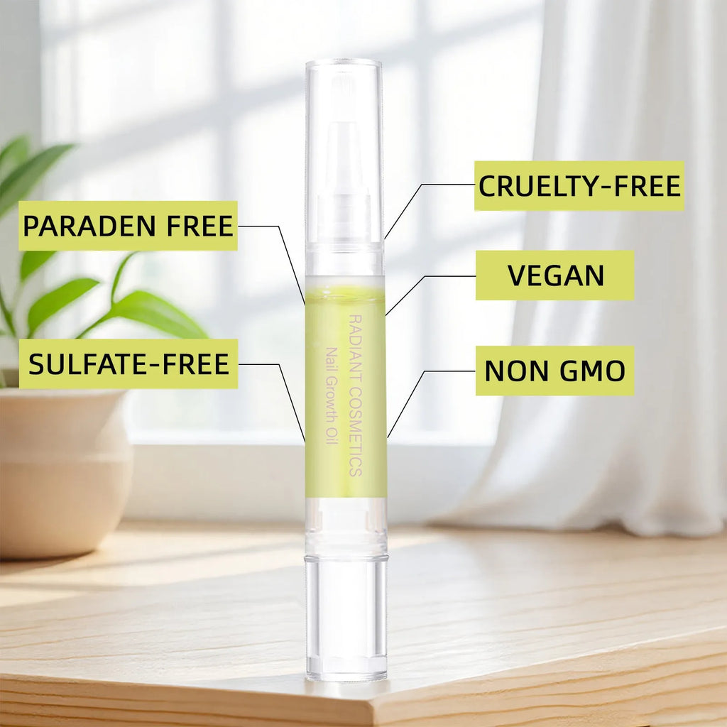 3ml nail growth treatment oil pen for cuticle nourishment and moisturising.