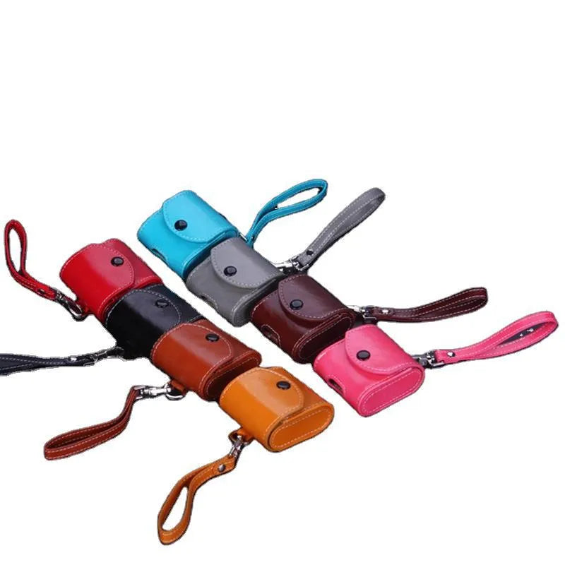 PU flip case for Apple AirPods 1 and 2 in solid colours