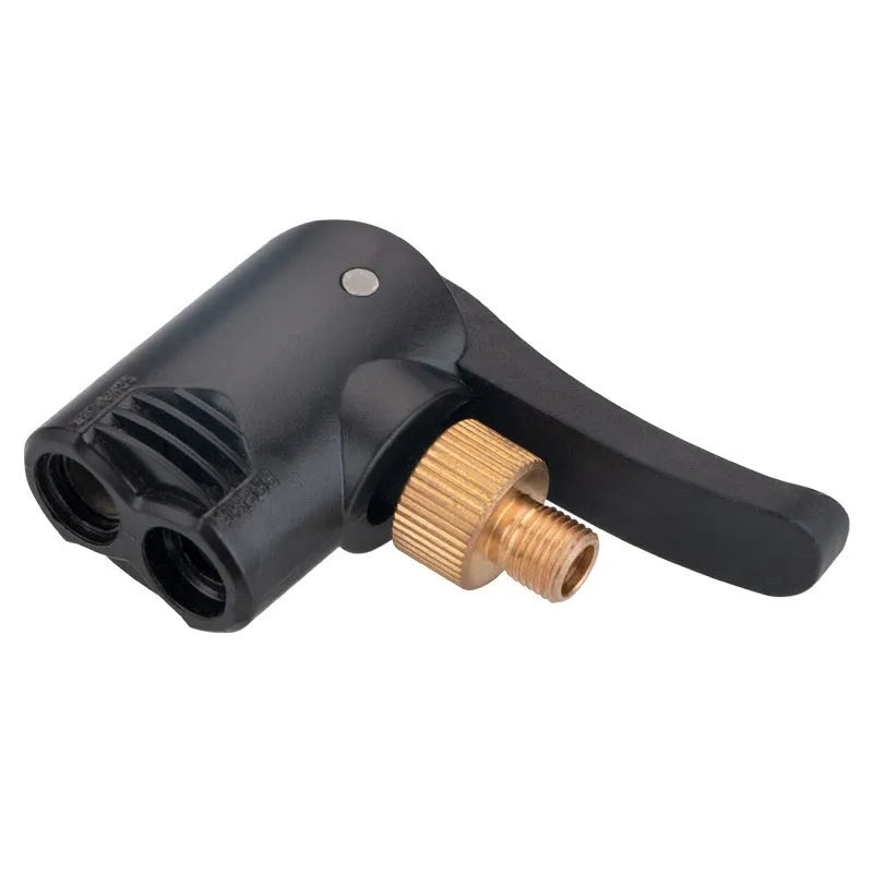 Vehicle air conversion inflatable nozzle with two chuck connectors and 16cm hose