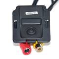 Black waterproof reversing rear view camera with 1/3 inch Sony CCD sensor, 480 TV lines, and 170 degree viewing angle