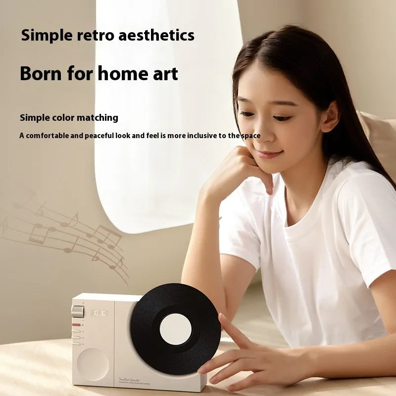 Mini portable Bluetooth speaker in Obsidian Black colour with USB charging port